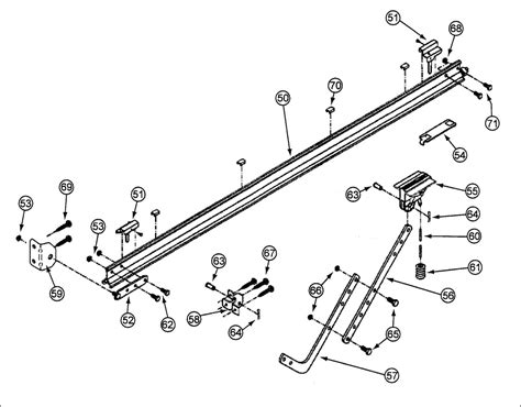 genie garage opener parts list